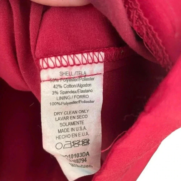 Vintage Y2K Red Black Lace Bodycon Dress - Picture 4 of 6